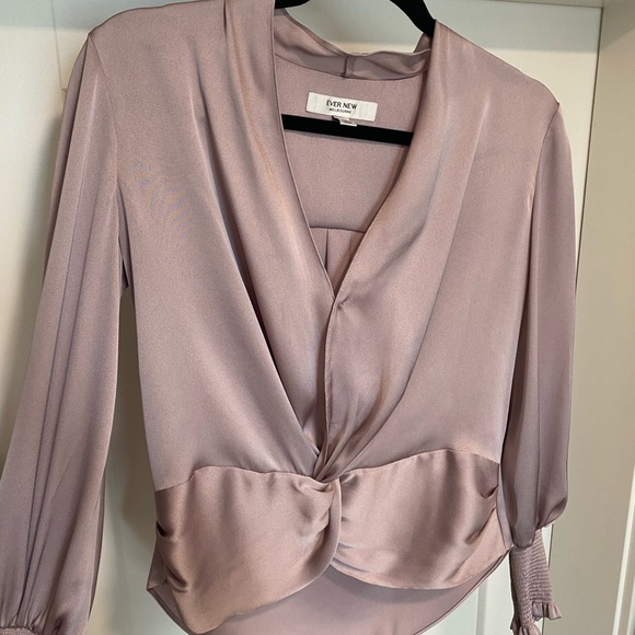 Evernew Satin Blouse - Picture 2 of 4